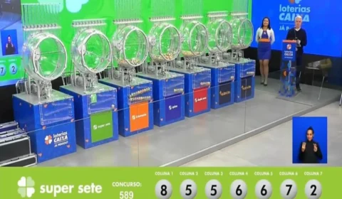 Super Sete de hoje, segunda-feira (02/09), concurso 591; prêmio chega a R$ 700 mil