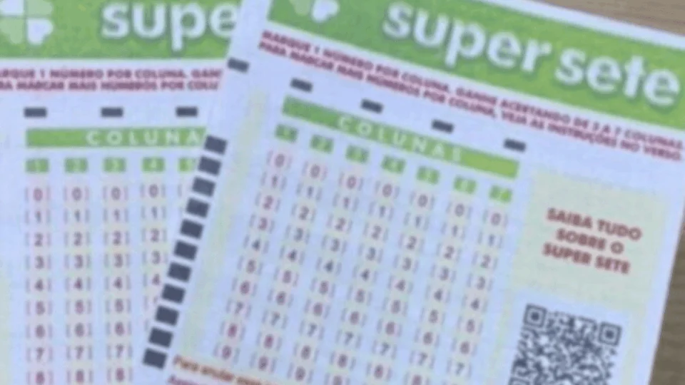 Resultado Super Sete de hoje (23/09): veja os números sorteados no concurso 600