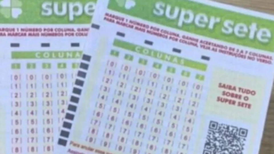 Resultado Super Sete de hoje (25/09): veja os números sorteados no concurso 601