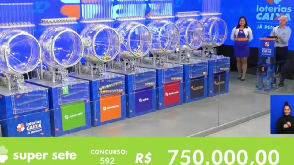 Super Sete 592: sem vencedor, prêmio aumenta para R$ 800 mil