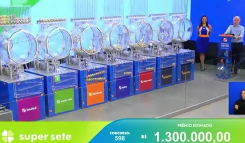 Super Sete 598: sem vencedor, prêmio aumenta para R$ 1,35 milhão