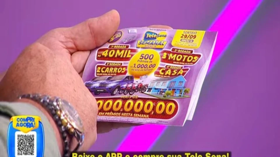 Tele Sena Semanal: quantos títulos ganharam prêmios no domingo?