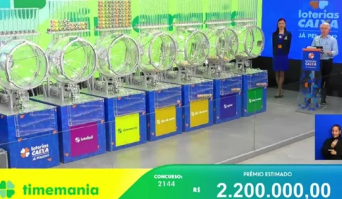 Timemania 2144: sem vencedor, prêmio bate em R$ 2,5 milhões