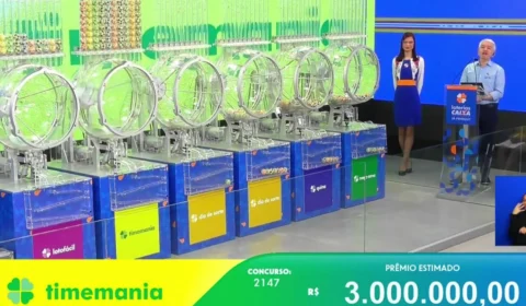 Timemania 2147: sem vencedor, prêmio bate em R$ 3,3 milhões