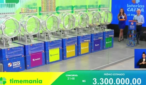 Timemania 2148: sem vencedor, prêmio bate em R$ 3,4 milhões