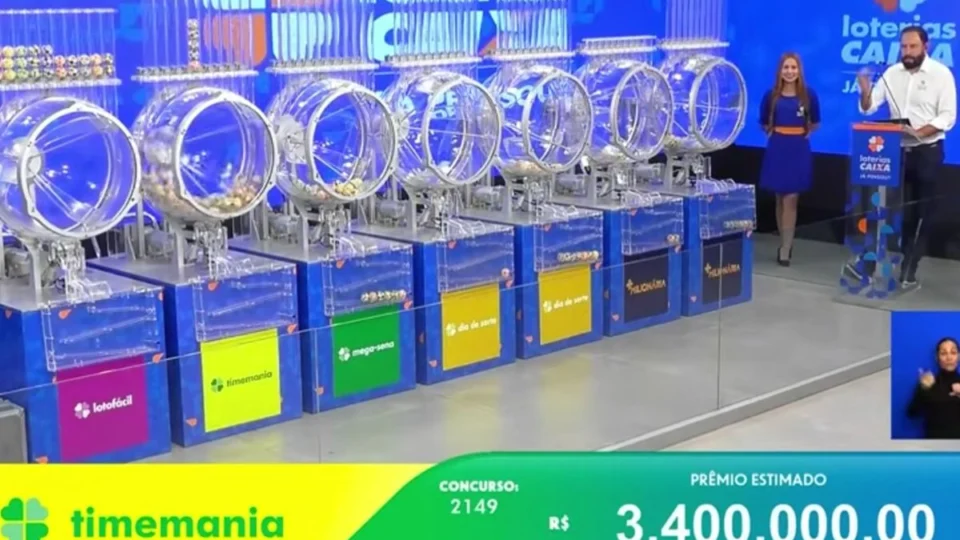 Timemania 2149: sem vencedor, prêmio atinge R$ 3,8 milhões