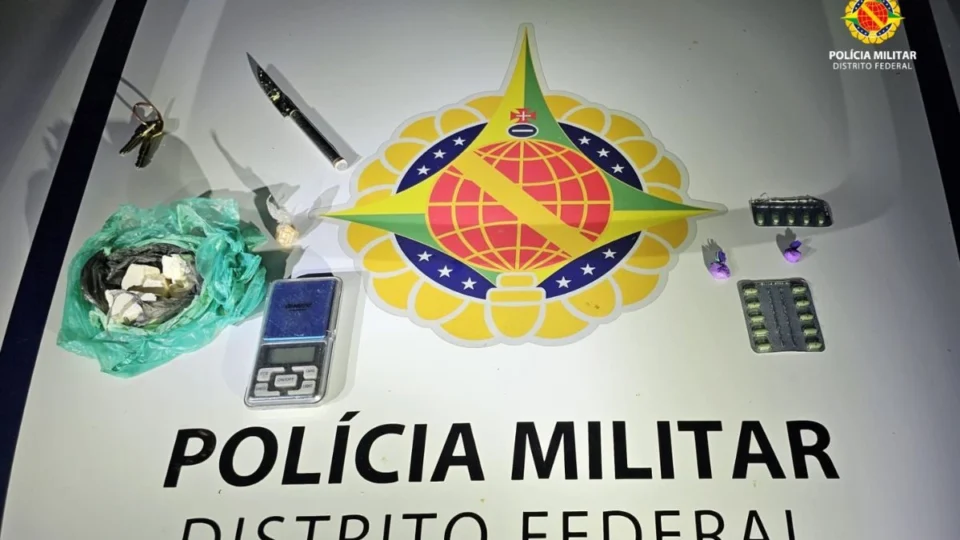 Suspeito de tráfico é preso no DF
