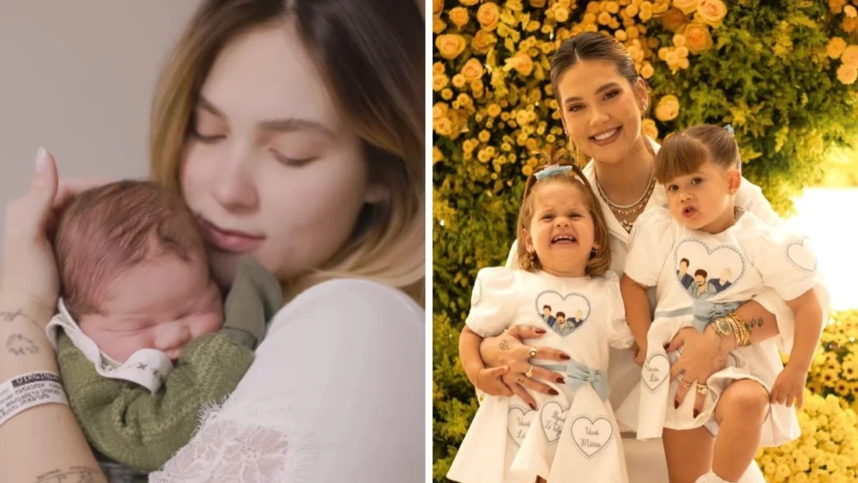 Virgínia mostra 1º encontro das filhas com José Leonardo; assista