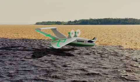 Startup desenvolve projeto de ‘barco voador’ para transporte na Amazônia