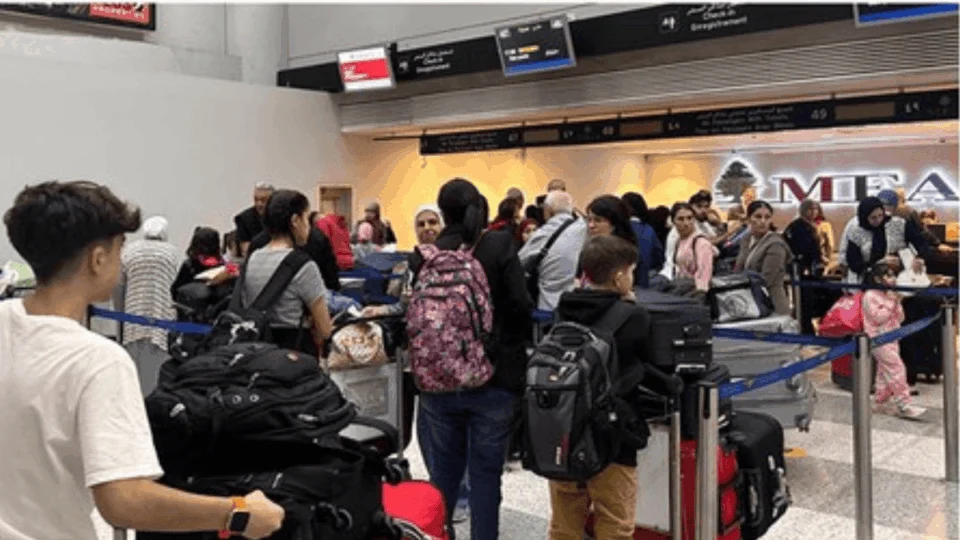 Sexto voo de repatriação de brasileiros decola do Líbano com 212 passageiros