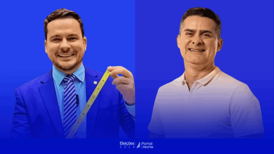 TV Norte recebe os candidatos ao 2º turno de Manaus, David Almeida e Alberto Neto