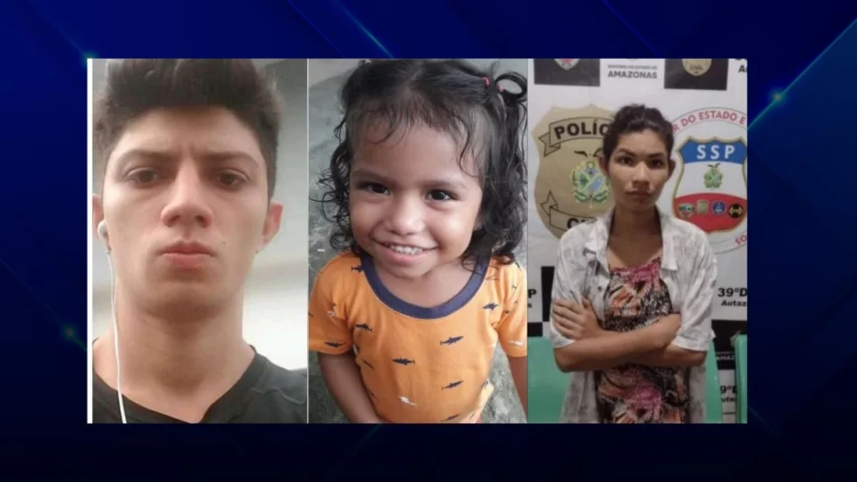 Casal acusado de espancar menina de 2 anos até a morte vai a júri popular em Manaus