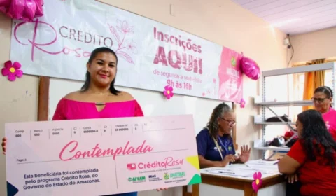 Crédito Rosa: entenda como funciona e saiba com se inscrever no AM