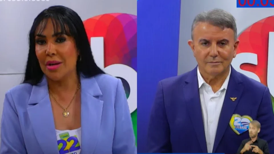 Debate em Palmas: ‘Encontra um único recurso para minha banda que eu desisto da candidatura’, diz Janad Valcari