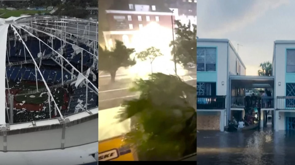 Furacão Milton: vídeo mostra rastros de destruição na Flórida; veja