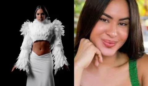 Isabelle Nogueira se destaca no Halloween da Sephora com fantasia amazônica