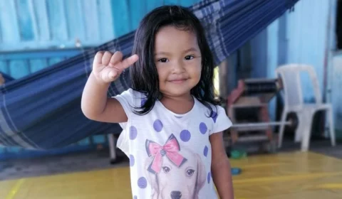 Família realiza velório da menina Letícia, vítima de desabamento em Manacapuru