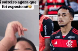 ‘Tá solteiro agora que foi exposto’, diz suposta amante do jogador Matheus Gonçalves