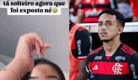 ‘Tá solteiro agora que foi exposto’, diz suposta amante do jogador Matheus Gonçalves