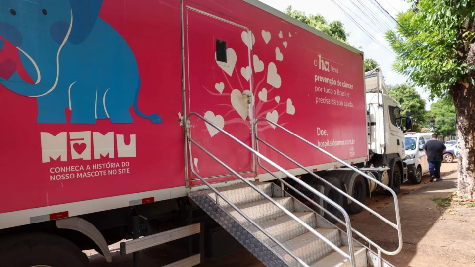 Carreta do Hospital de Amor oferta mamografia e PCCU gratuitos em Taquaruçu