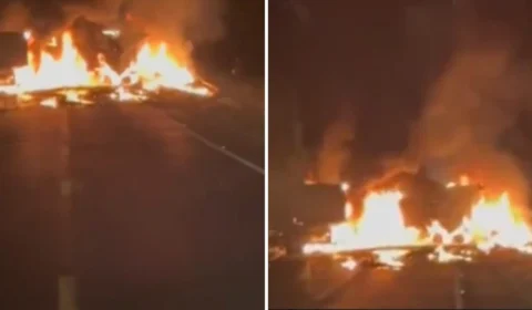 Acidente com três caminhões na BR-364 entre Acre e Rondônia deixa um morto