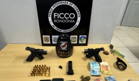 Quatro suspeitos são presos por planejar ataque à facção rival em Rondônia