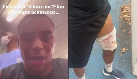 Vídeo: Jovem é baleado enquanto filmava corrida no Rio de Janeiro