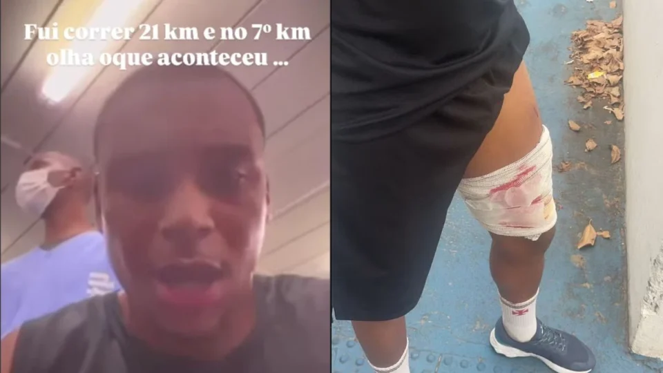 Vídeo: Jovem é baleado enquanto filmava corrida no Rio de Janeiro
