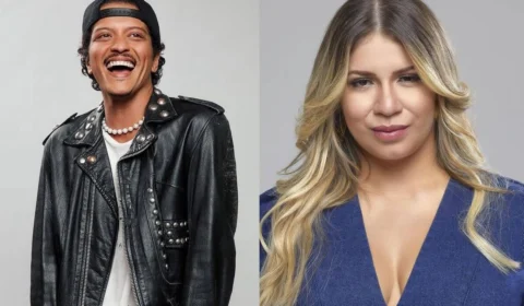 Bruno Mars emociona fãs ao prestar homengem à Marília Mendonça durante show em Brasília