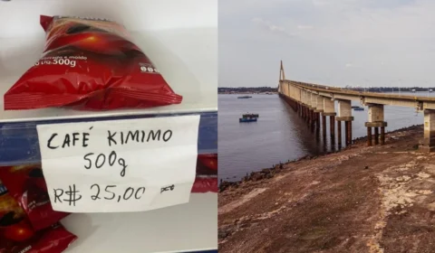 Café Kimimo chega a custar R$ 25 no Amazonas devido à seca