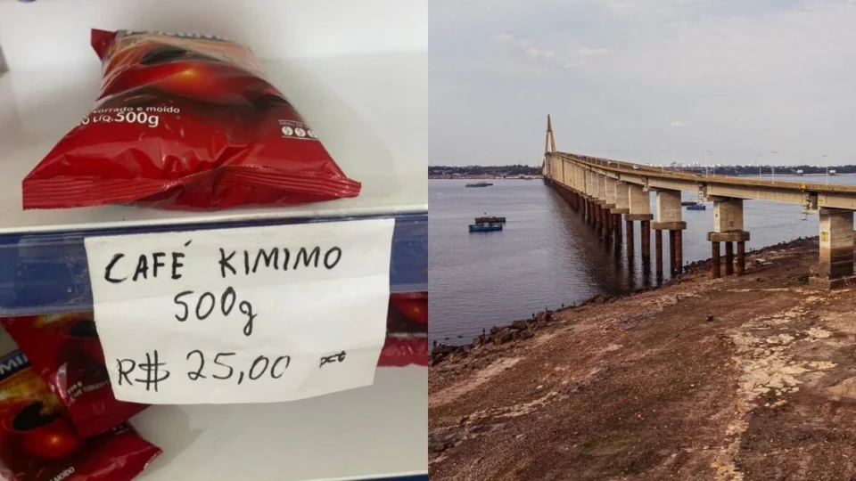 Café Kimimo chega a custar R$ 25 no Amazonas devido à seca