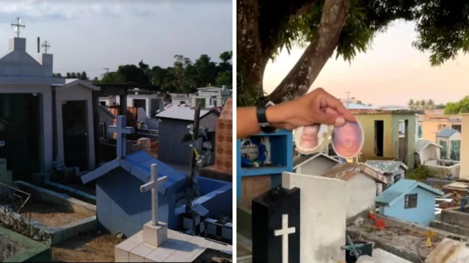 Objetos de dentro dos túmulos são furtados em cemitério de Manacapuru