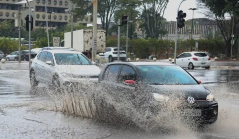 DF registra alto volume de chuvas e alerta para o fim de semana