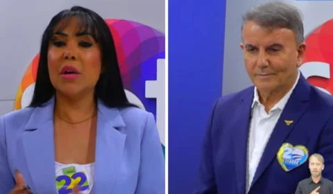 Debate em Palmas: ‘candidato do atraso’ e ‘pós-graduação em corrupção’, diz Janad sobre Eduardo