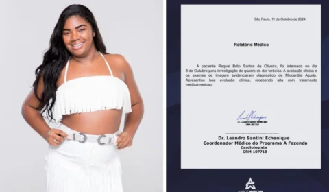 É grave? Raquel Brito é diagnosticada com miocardite aguda; entenda doença