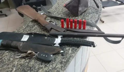 Homem é preso após matar cunhado com espingarda e ameaçar irmã em Alto Alegre