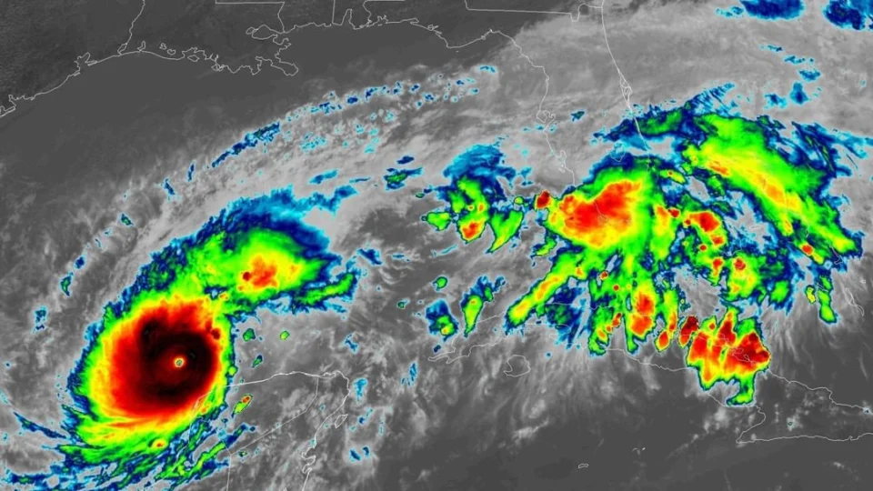 Furacão Milton é rebaixado para categoria 3, mas continua perigoso; veja ao vivo