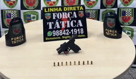 Homem é preso suspeito de ameaçar com arma funcionários de empresa de internet em Manaus