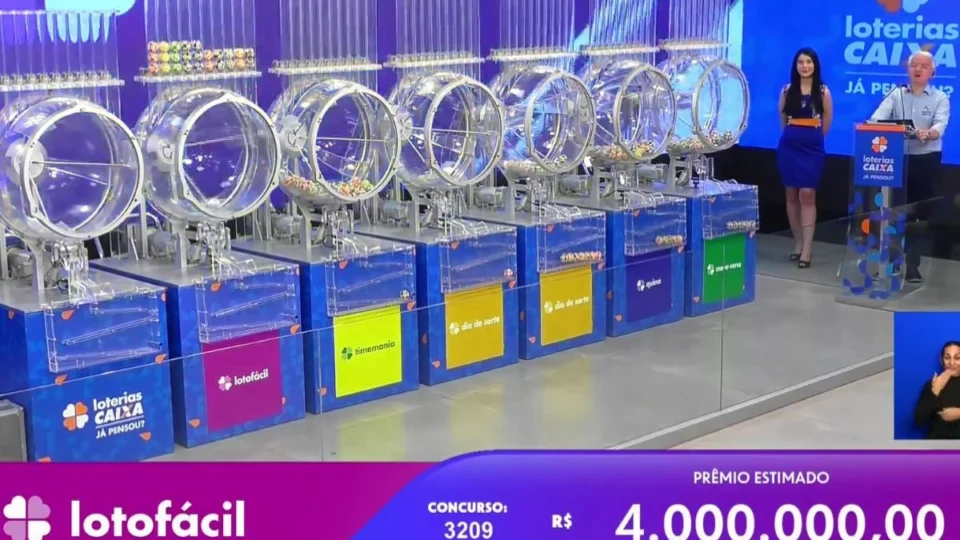 Lotofácil 3209: duas apostas faturam prêmio de R$ 2,1 milhões cada