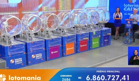 Lotomania 2686: uma aposta acerta e ganha prêmio de R$ 6,8 milhões