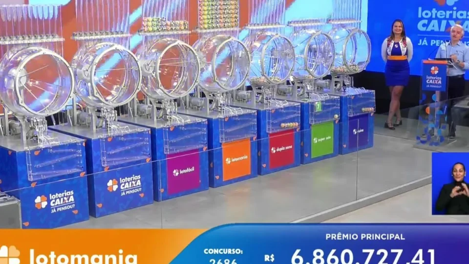 Lotomania 2686: uma aposta acerta e ganha prêmio de R$ 6,8 milhões