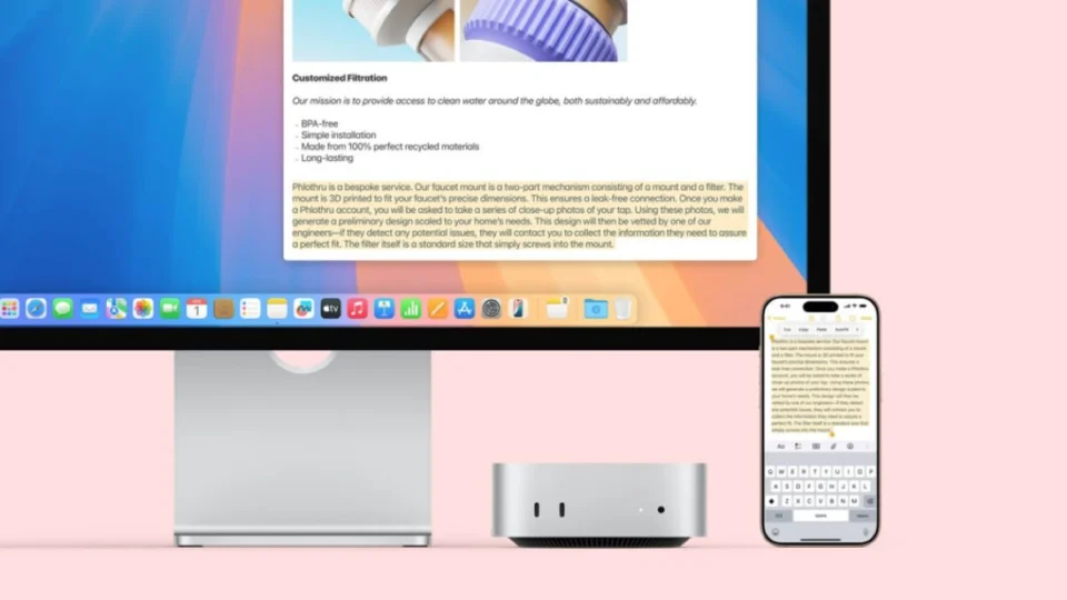 Apple anuncia novo iMac com chip M4 e novo Mac Mini