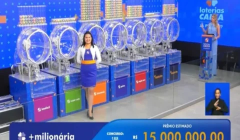 +Milionária 188: sem vencedor, prêmio acumula em R$ 15,5 milhões
