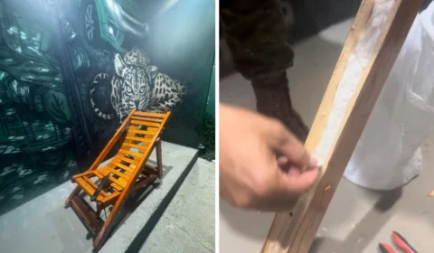 Mulher é presa em ônibus com droga escondida na cadeira em RO