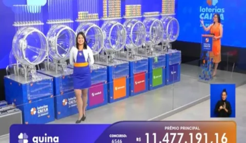 Quina 6546: sem vencedor, prêmio acumula para R$ 13 milhões