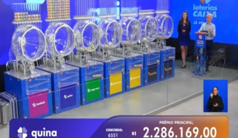 Quina 6551: sem vencedor, prêmio acumula em R$ 3,3 milhões