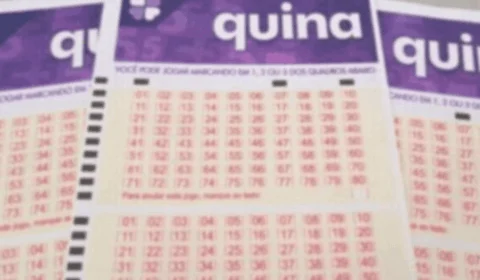 Quina de hoje, segunda-feira (14/10), concurso 6557; prêmio está em R$ 600 mil