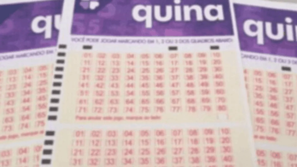 Quina de hoje, segunda-feira (14/10), concurso 6557; prêmio está em R$ 600 mil