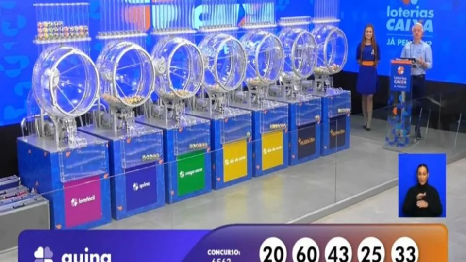 Quina 6562: sem vencedor, prêmio acumula em R$ 6 milhões