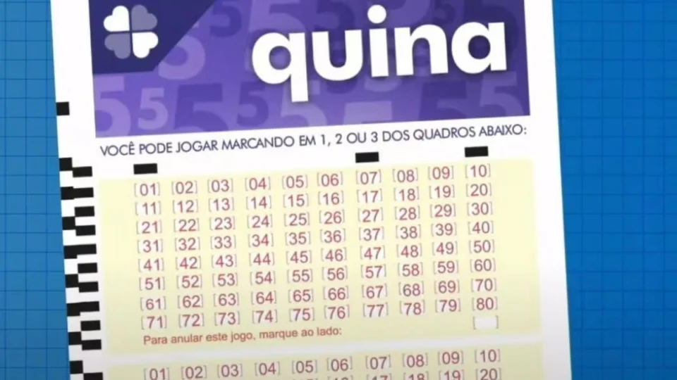 Resultado Quina de hoje (29/10): veja números sorteados no concurso 6570